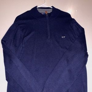 Vineyard Vines Navy Quarter zip